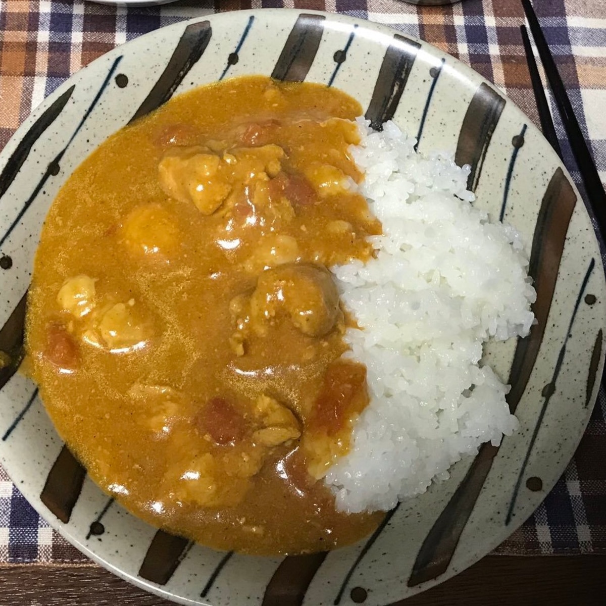 バターチキンカレー 圧力鍋用レシピ レシピ 作り方 By Kana1905 楽天レシピ